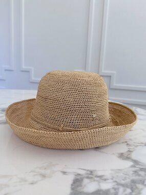 NWT - Helen Kaminski Provence 10 Raffia Hat - Natural👒